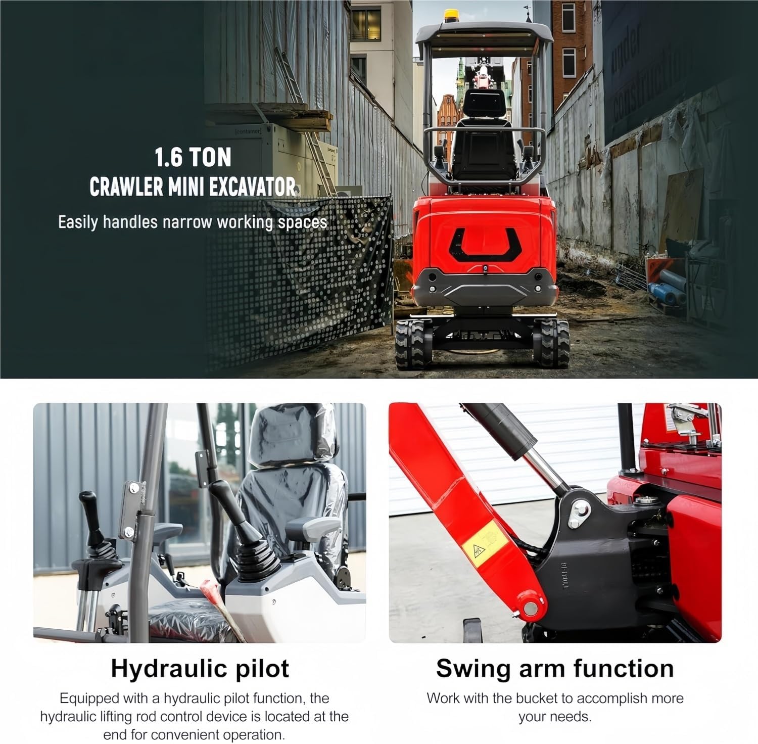 1.6 ton mini excavator review,1.6 ton mini excavator review and rating,is 1.6 ton mini excavator worth buying,1.6 ton mini excavator review pros cons,1.6 ton mini excavator review honest opinion,Yuntu Rapid Drive mini excavator review verdict setup and first use experience