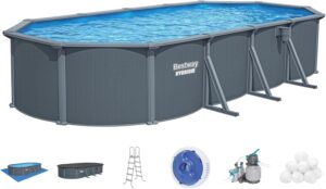Image 1 of Bestway Hydrium 24x12x52 above ground pool review