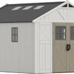Image 1 of Devoko 10x12 FT Resin Outdoor Storage Shed review