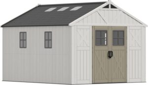 Image 1 of Devoko 10x12 FT Resin Outdoor Storage Shed review