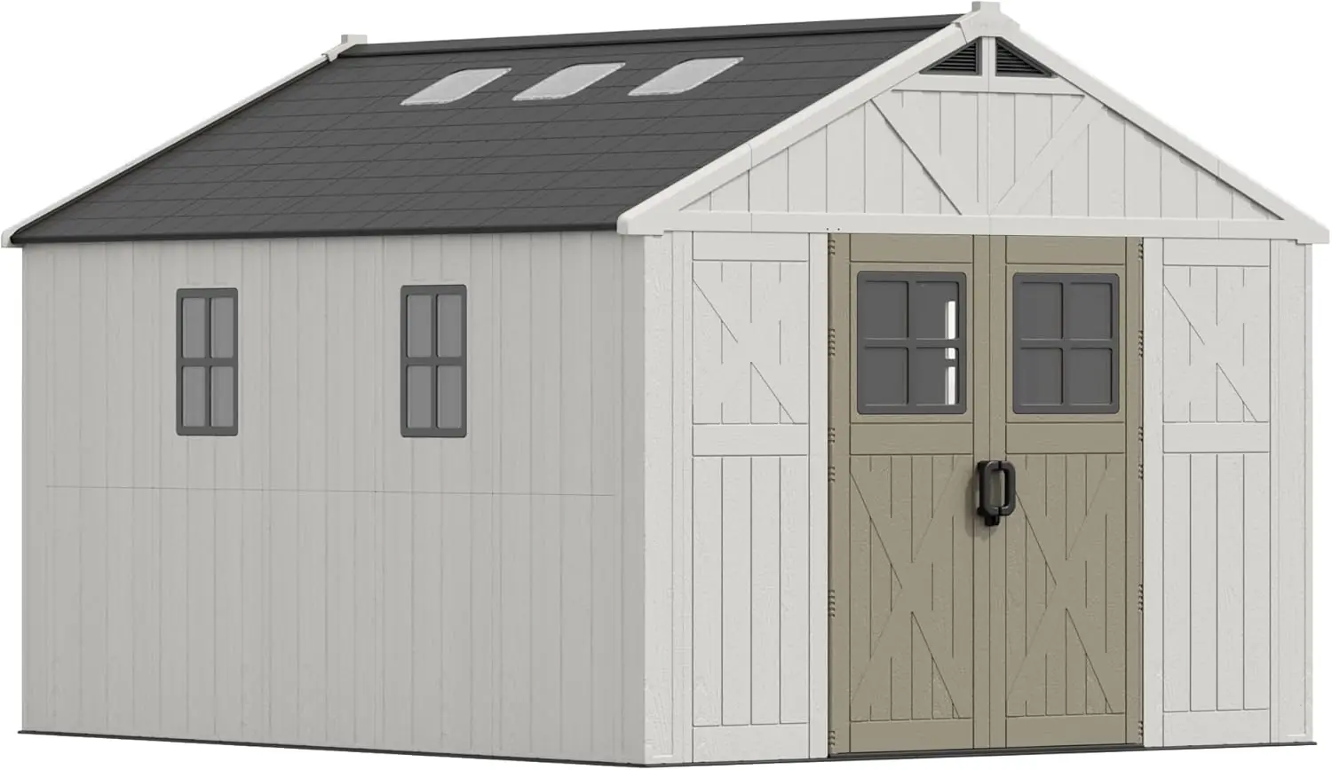 Devoko 10x12 FT Resin Outdoor Storage Shed review,Devoko 10x12 resin storage shed review and rating,is Devoko outdoor storage shed worth buying,Devoko resin shed review pros cons,Devoko 10x12 FT shed review honest opinion,Devoko garden shed review verdict — full box contents and build quality