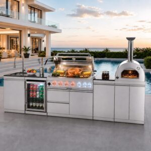 Image 1 of Doredo outdoor kitchen island review