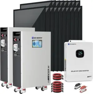 Image 1 of ECO-WORTHY 10000W solar kit review