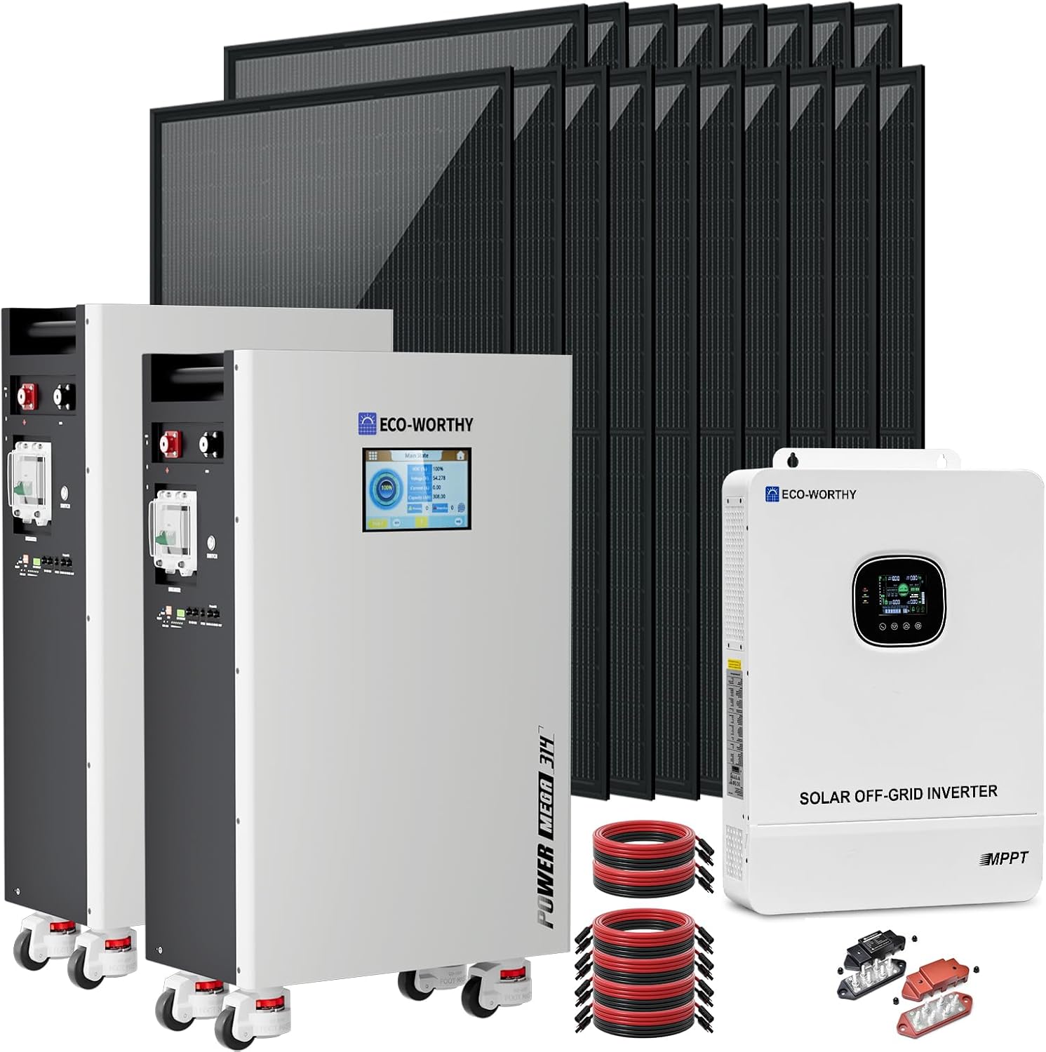 ECO-WORTHY 10000W solar kit review,ECO-WORTHY 10000W solar kit review and rating,is ECO-WORTHY solar kit worth buying,ECO-WORTHY 10000W solar kit review pros cons,ECO-WORTHY solar kit review honest opinion,ECO-WORTHY 10000W solar kit review verdict — full unboxing showing every item included