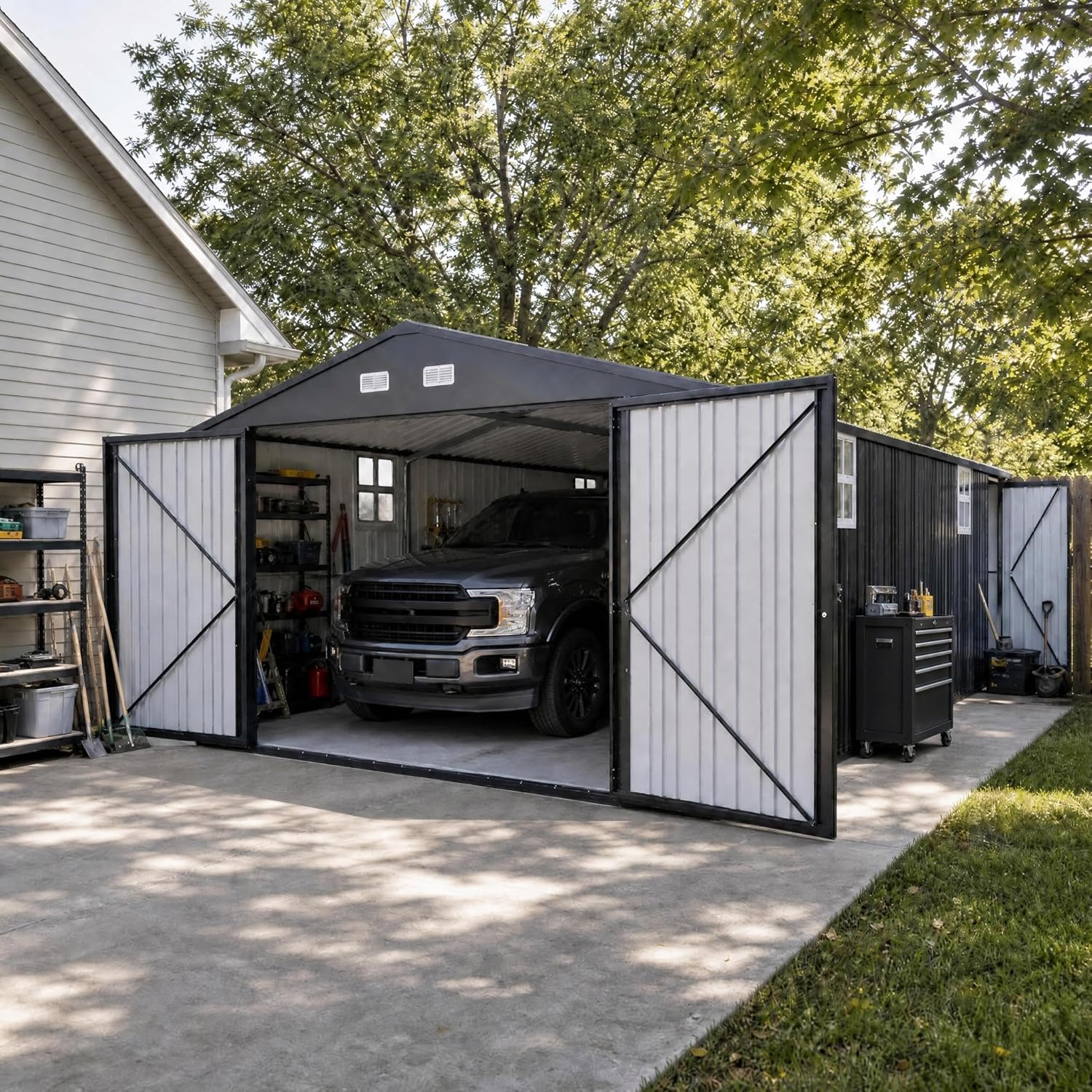 IDEALHOUSE 12x25 metal shed review,IDEALHOUSE 12x25 metal shed review and rating,is IDEALHOUSE 12x25 metal shed worth buying,IDEALHOUSE 12x25 metal shed review pros cons,IDEALHOUSE 12x25 metal shed review honest opinion,IDEALHOUSE 12x25 metal shed review verdict unboxing — package contents and first impressions