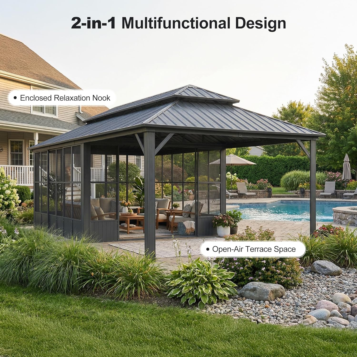 PURPLE LEAF gazebo review performance testing over multiple weeks