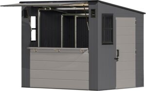 Image 1 of Suncast cabana shed review