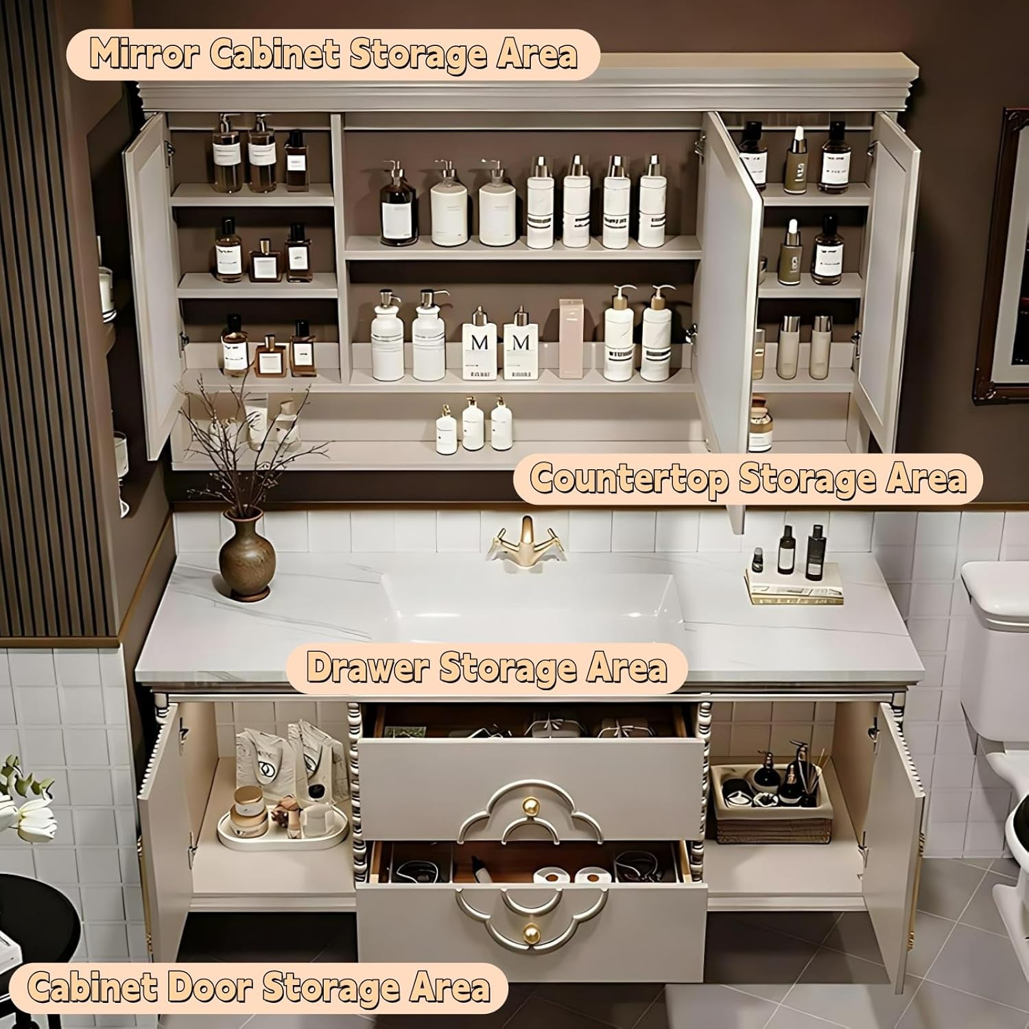 TIZAZO cream bathroom vanity review,TIZAZO bathroom vanity review and rating,is TIZAZO bathroom vanity worth buying,TIZAZO vanity review pros cons,TIZAZO cream vanity honest opinion,TIZAZO bathroom vanity review verdict compared against top alternatives