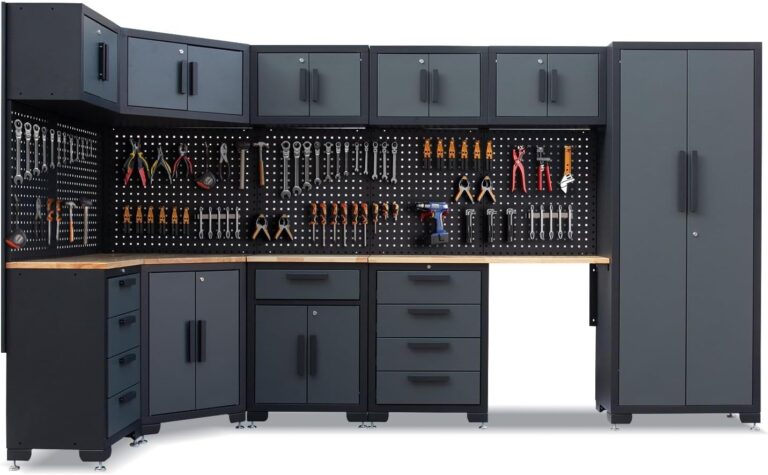 Image 1 of Tsnritor garage storage cabinet system review