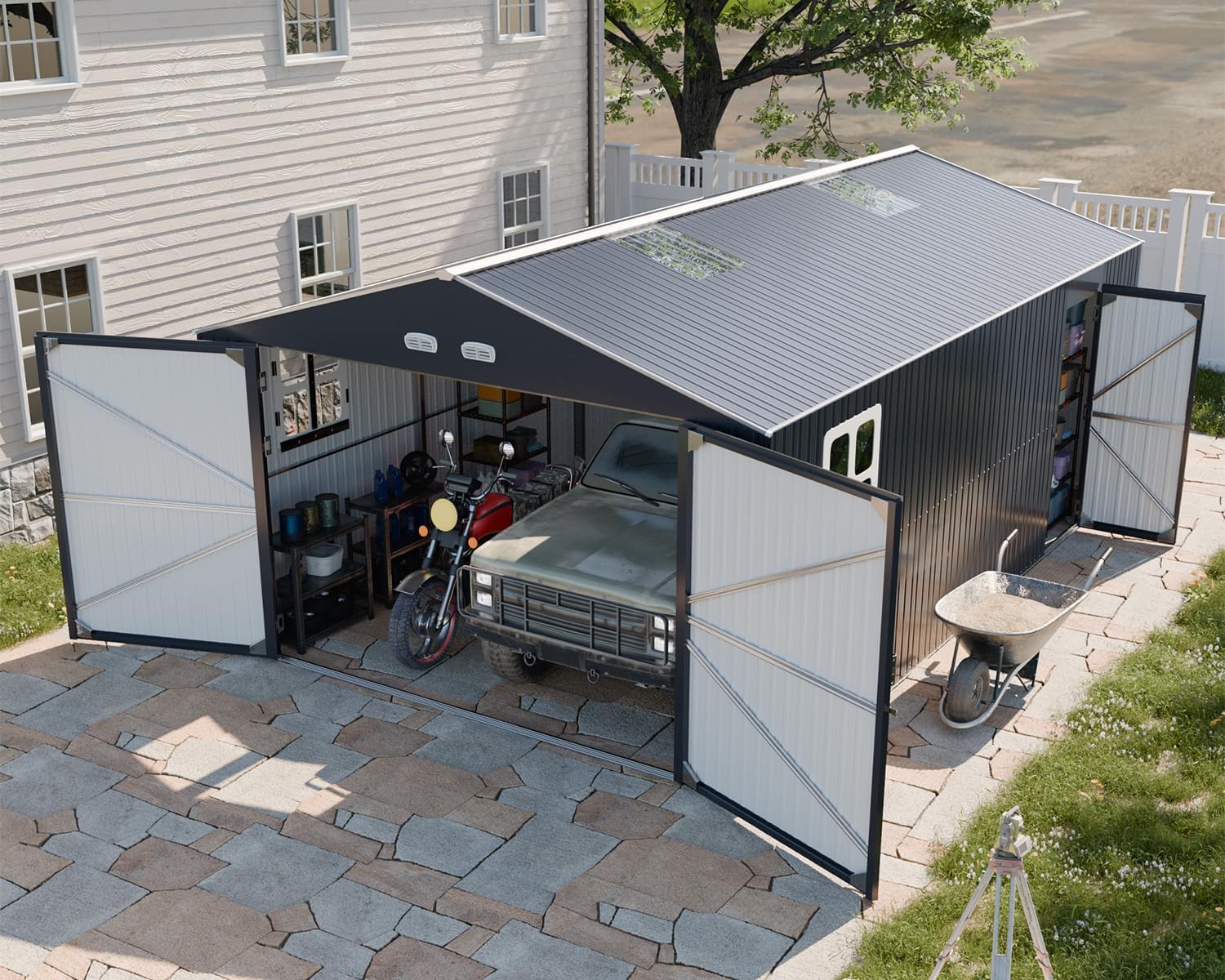 WACASA 13x20x8.3 FT garage shed review,WACASA 13x20x8.3 FT review and rating,is WACASA 13x20x8.3 FT worth buying,WACASA garage shed review pros cons,WACASA 13x20x8.3 FT honest review opinion,WACASA 13x20x8.3 FT verdict review - detailed features and technical specifications