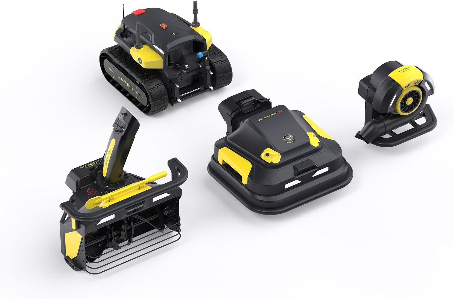 YARBO Robot Lawn Mower Pro review — unboxing — what is included in the package