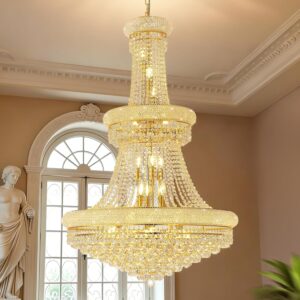 Image 1 of 27 lights high ceiling chandelier review