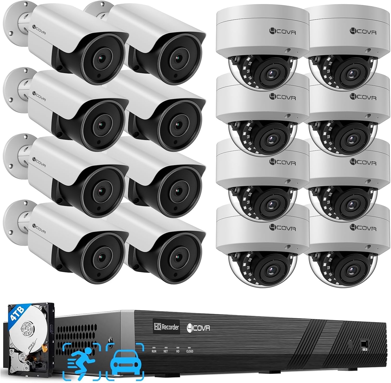 4COVR 16 channel PoE security camera system review,4COVR PoE camera system review and rating,is 4COVR security system worth buying,4COVR 16 channel NVR review pros cons,4COVR security camera system honest opinion,4COVR 8MP camera system review verdict — full unboxing showing every item included