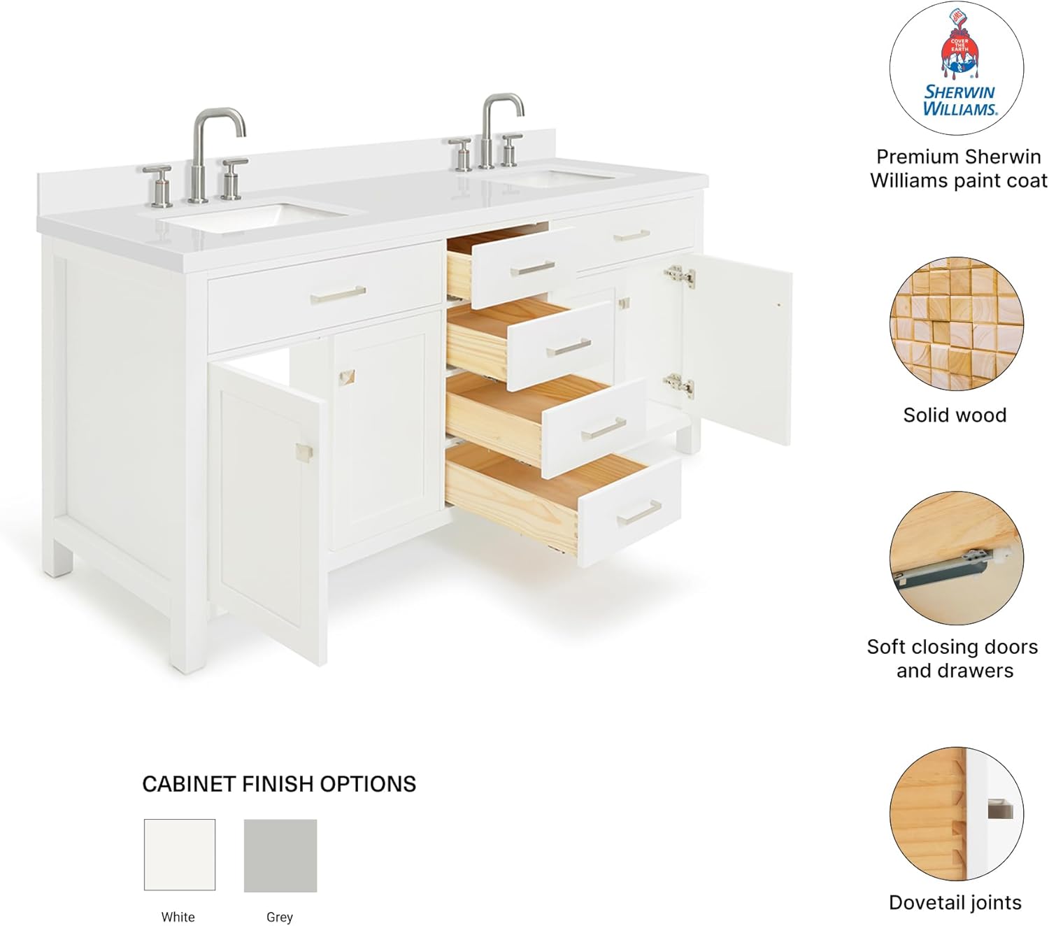 Step-by-step setup guide for DKB Alenza 72 inch bathroom vanity — installation tips and common mistakes