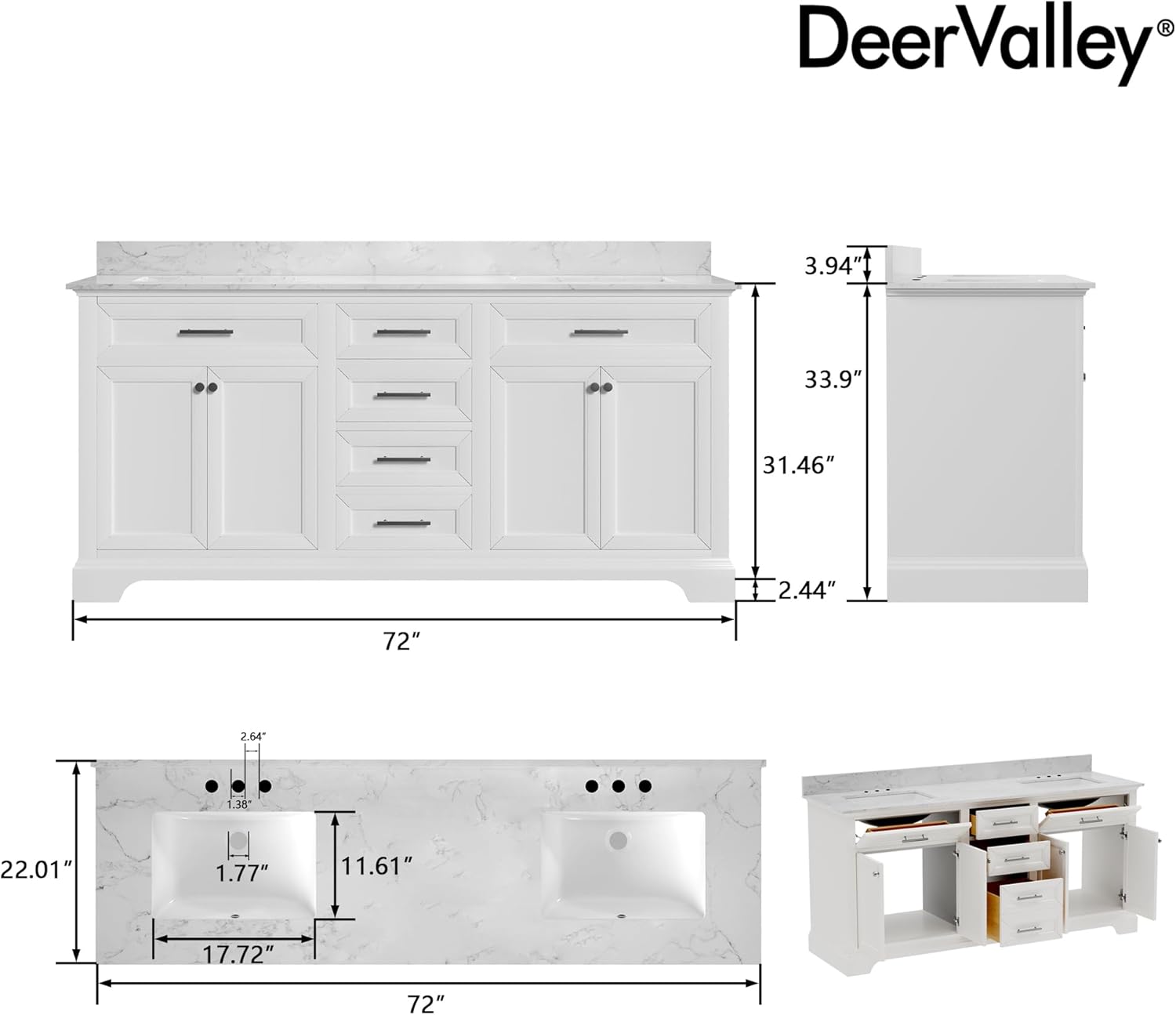 DeerValley 72 inch bathroom vanity review,DeerValley double sink vanity review pros cons,DeerValley 72 vanity review and rating,DeerValley bathroom vanity review honest opinion,is DeerValley 72 vanity worth buying,DeerValley 72 vanity review verdict performance testing over multiple weeks