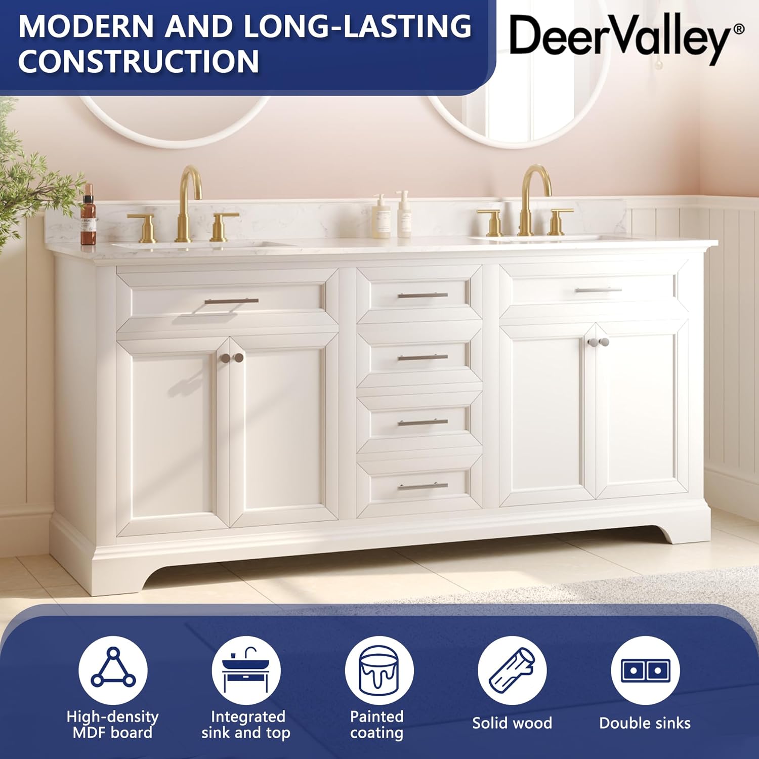 DeerValley 72 inch bathroom vanity review,DeerValley double sink vanity review pros cons,DeerValley 72 vanity review and rating,DeerValley bathroom vanity review honest opinion,is DeerValley 72 vanity worth buying,DeerValley 72 vanity review verdict feature breakdown and specification detail