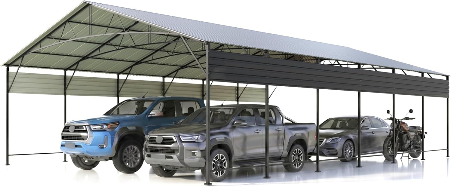 Devoko 20x30 metal carport review, Devoko metal carport honest review, 20x30 carport review pros cons, Devoko carport review and rating, is Devoko 20x30 carport worth buying, Devoko RV shelter review verdict — features that matter in real use