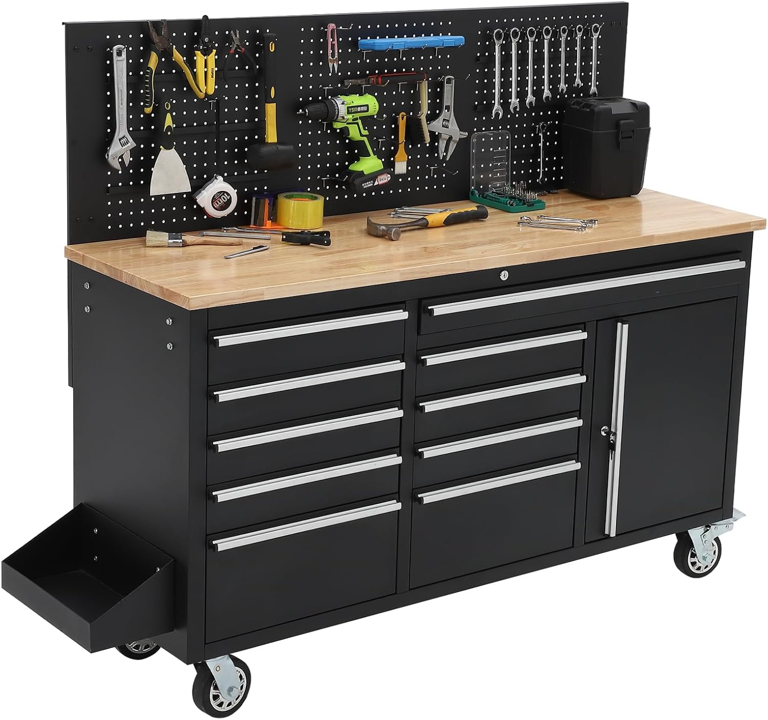 GAOMON rolling tool chest review,GAOMON tool chest review and rating,is GAOMON tool chest worth buying,GAOMON 10 drawer tool chest review pros cons,GAOMON rolling cabinet review honest opinion,GAOMON 61-inch workbench review verdict - detailed features and technical specifications