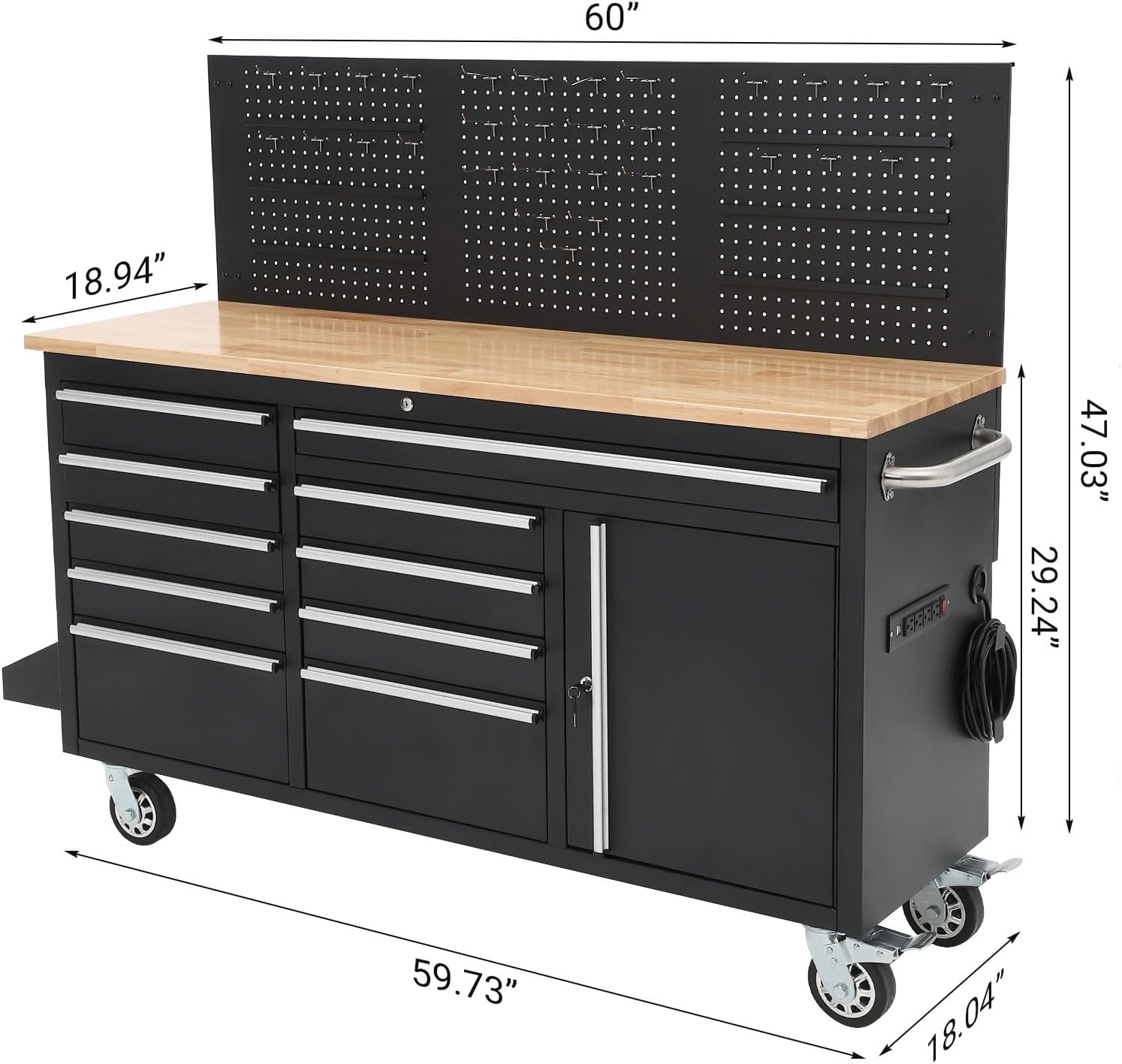GAOMON rolling tool chest review,GAOMON tool chest review and rating,is GAOMON tool chest worth buying,GAOMON 10 drawer tool chest review pros cons,GAOMON rolling cabinet review honest opinion,GAOMON 61-inch workbench review verdict unboxing and complete package contents