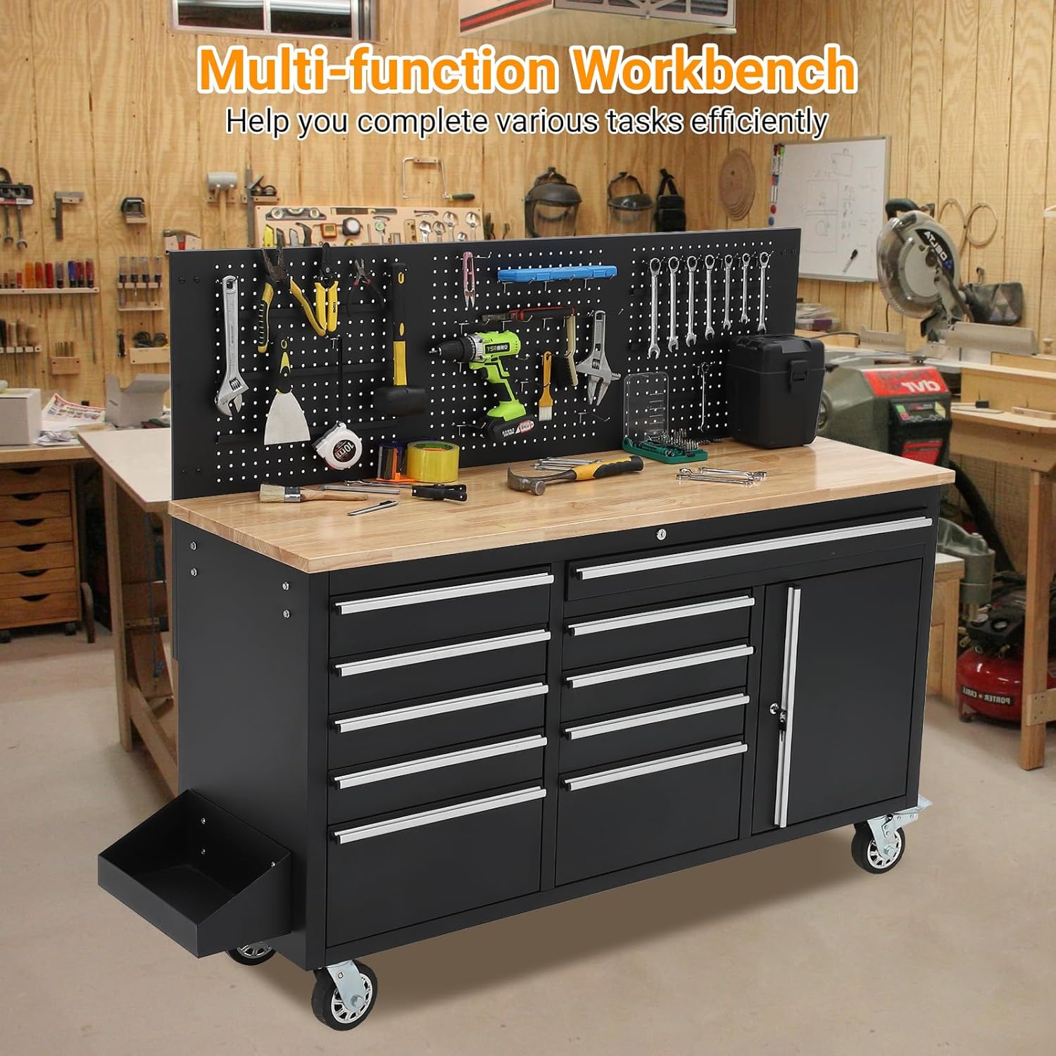 Step-by-step guide for GAOMON rolling tool chest review,GAOMON tool chest review and rating,is GAOMON tool chest worth buying,GAOMON 10 drawer tool chest review pros cons,GAOMON rolling cabinet review honest opinion,GAOMON 61-inch workbench review verdict - complete tutorial