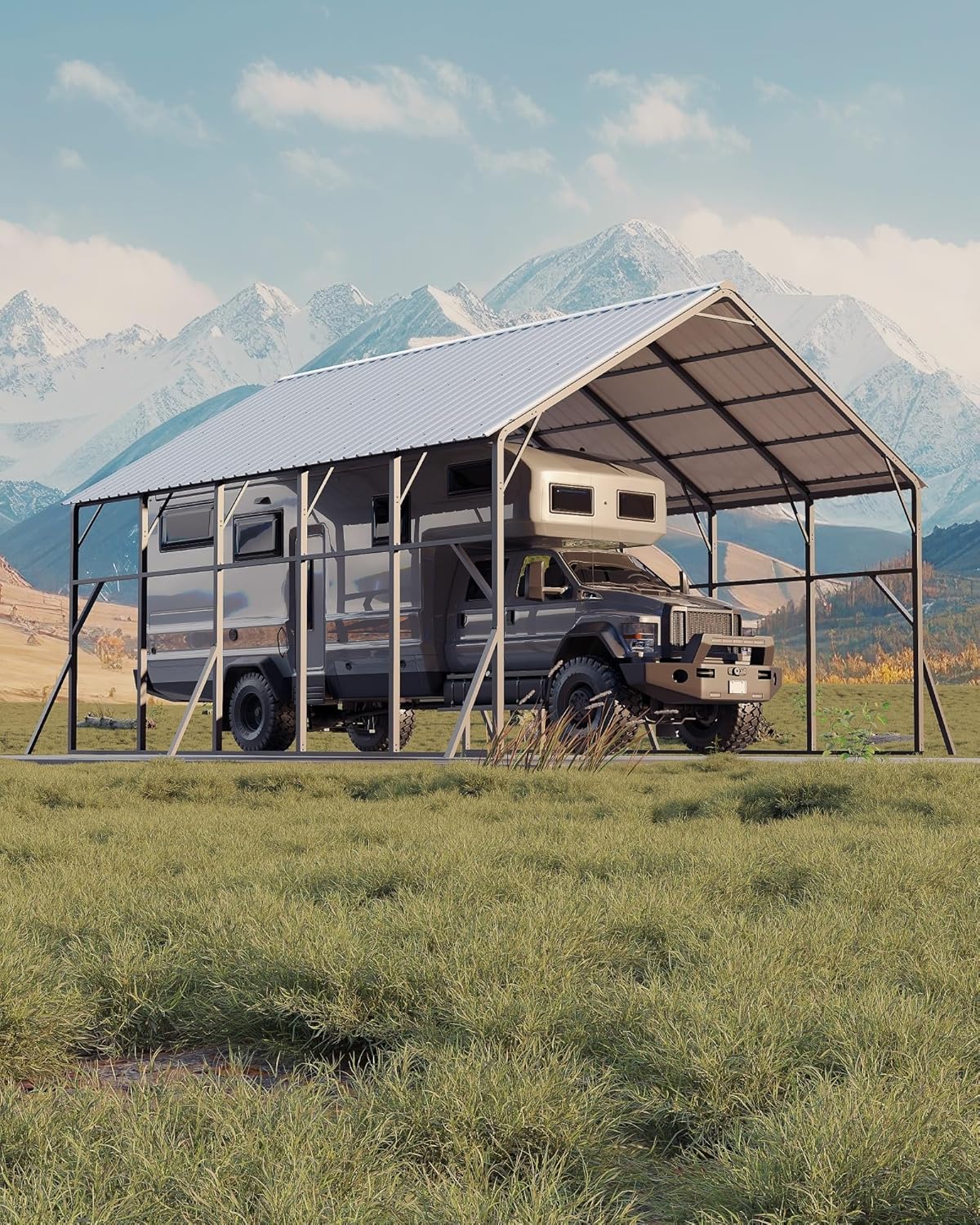 Garvee metal carport review,Garvee metal carport review and rating,is Garvee carport worth buying,Garvee horizontal roof carport review pros cons,Garvee carport honest opinion,Garvee steep pitch carport review verdict — full unboxing showing every item included