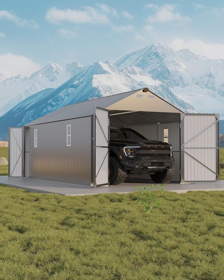 Image 1 of GarveeLife 12x20 ft metal carport review