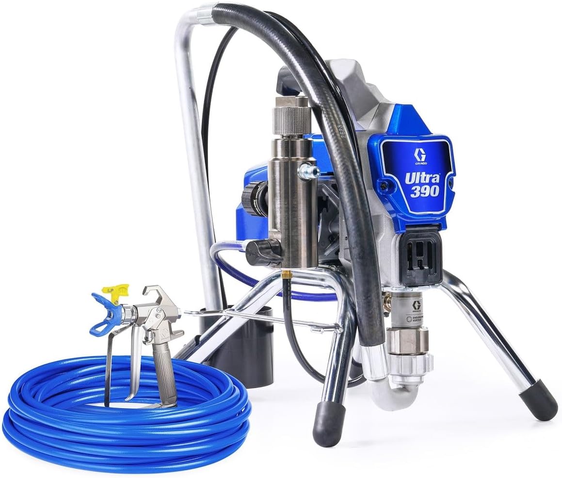 Graco Ultra 390 review — full box contents and build quality