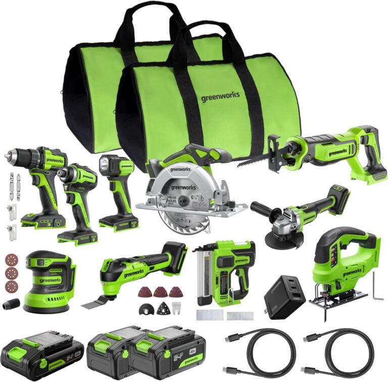 Image 1 of Greenworks 24V 10PC tool combo review