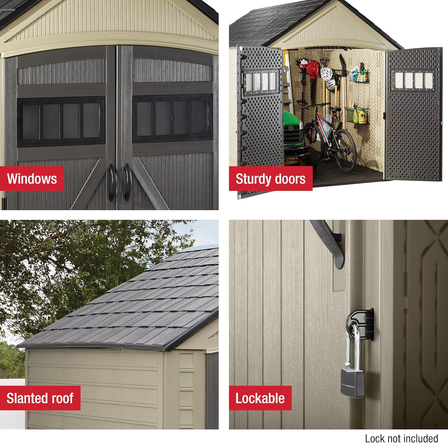 Rubbermaid Resin Outdoor Storage Shed Review: Honest Pros & Cons 4 Rubbermaid Resin Outdoor Storage Shed review,Rubbermaid Resin Outdoor Storage Shed review and rating,is Rubbermaid Resin Outdoor Storage Shed worth buying,Rubmaid Resin Outdoor Storage Shed review pros cons,Rubbermaid Resin Outdoor Storage Shed review honest opinion,Rubbermaid Resin Outdoor Storage Shed review verdict performance test results