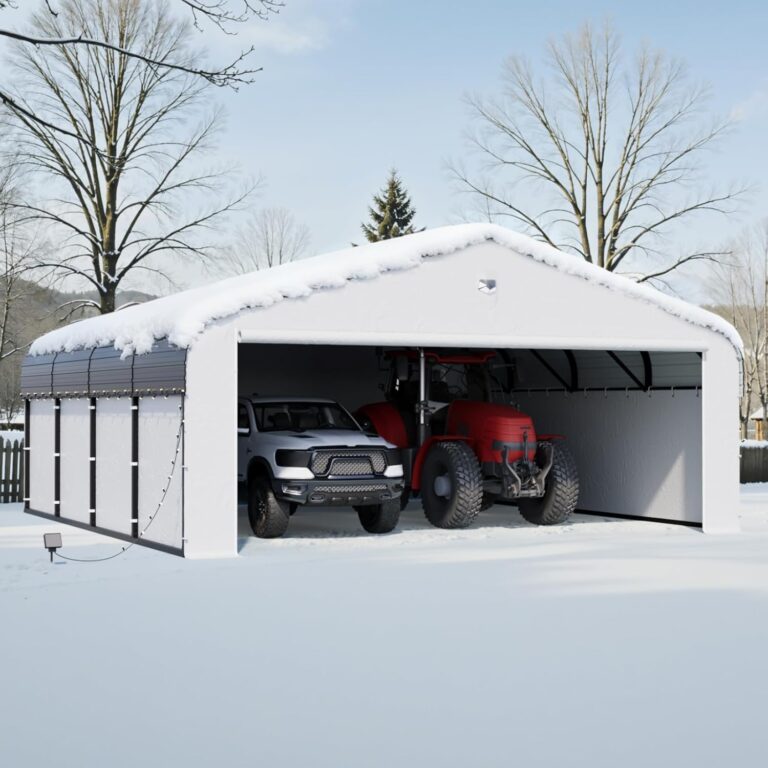 Image 1 of Sannwsg 20x20 carport review