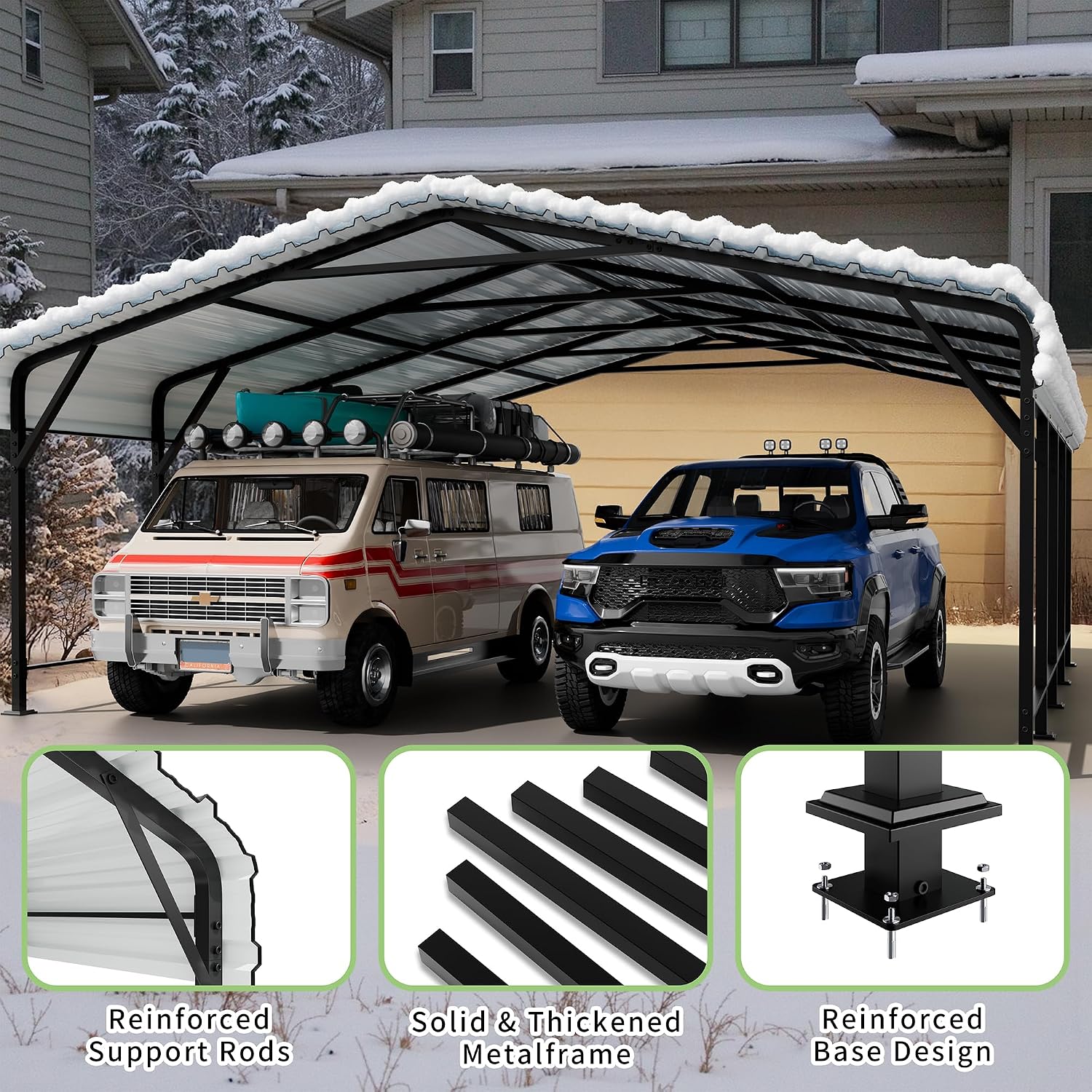 Shintenchi 20x20 metal carport review,Shintenchi 20x20 carport review and rating,is Shintenchi metal carport worth buying,Shintenchi heavy duty carport review pros cons,Shintenchi carport review honest opinion,Shintenchi 20x20 metal carport review verdict feature breakdown and specification detail