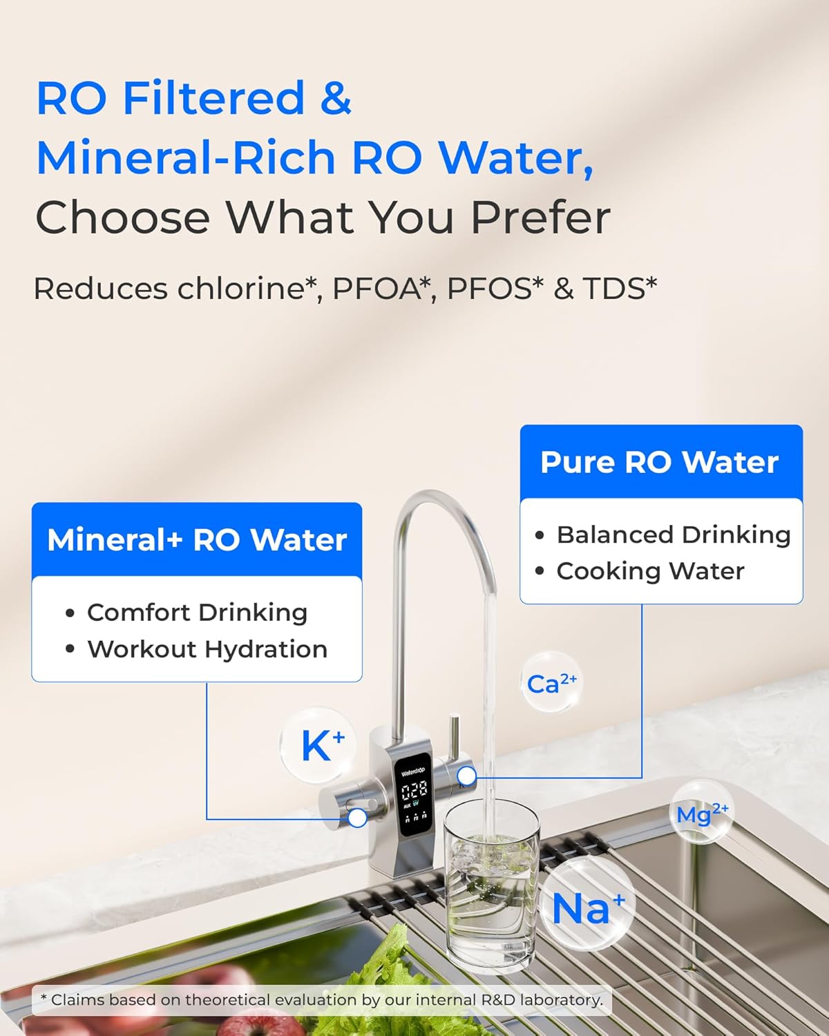 Setting up the Waterdrop X12-Plus review honest opinion — first time installation under the sink