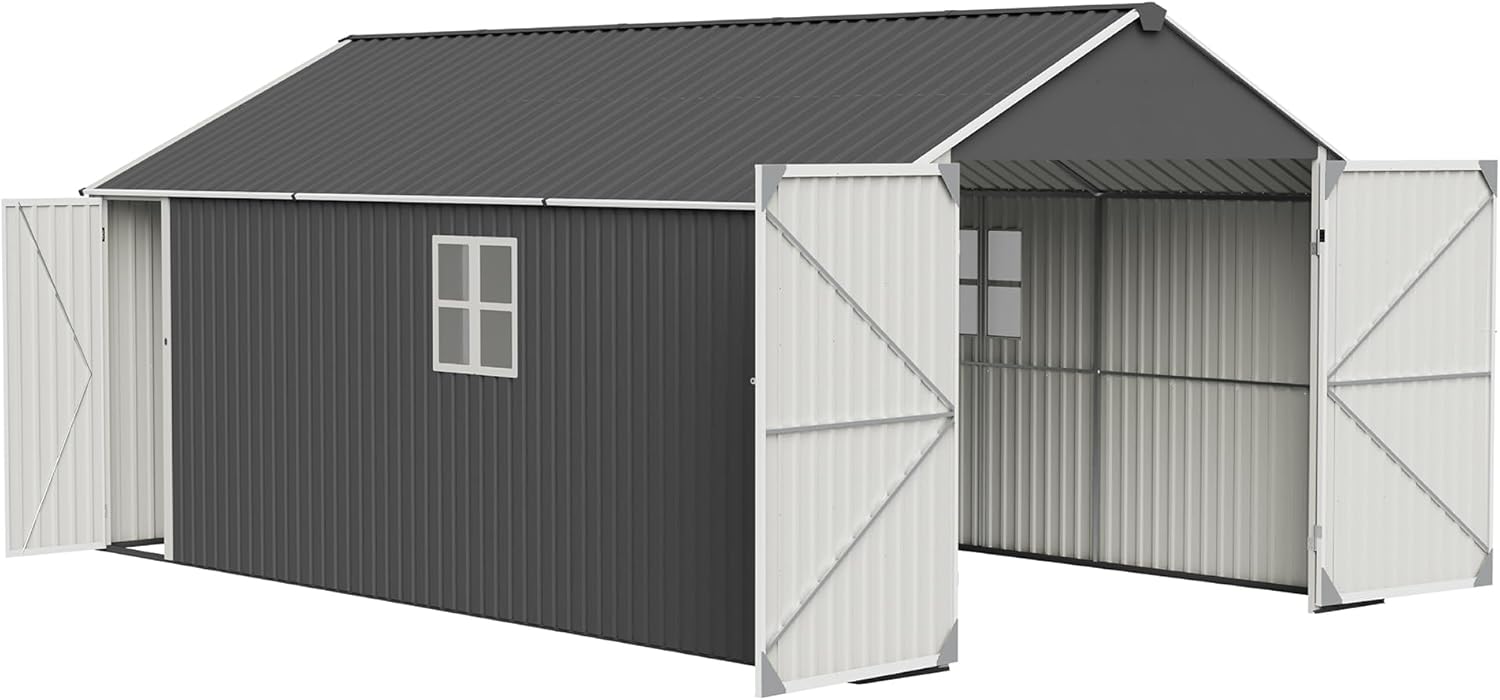 ZMAD Metal Garage Shed Review: Honest Pros & Cons 1 ZMAD metal garage shed review,ZMAD garage shed review and rating,is ZMAD metal shed worth buying,ZMAD outdoor storage building review pros cons,ZMAD metal shed review honest opinion,ZMAD garage shed review verdict — full unboxing showing every item included