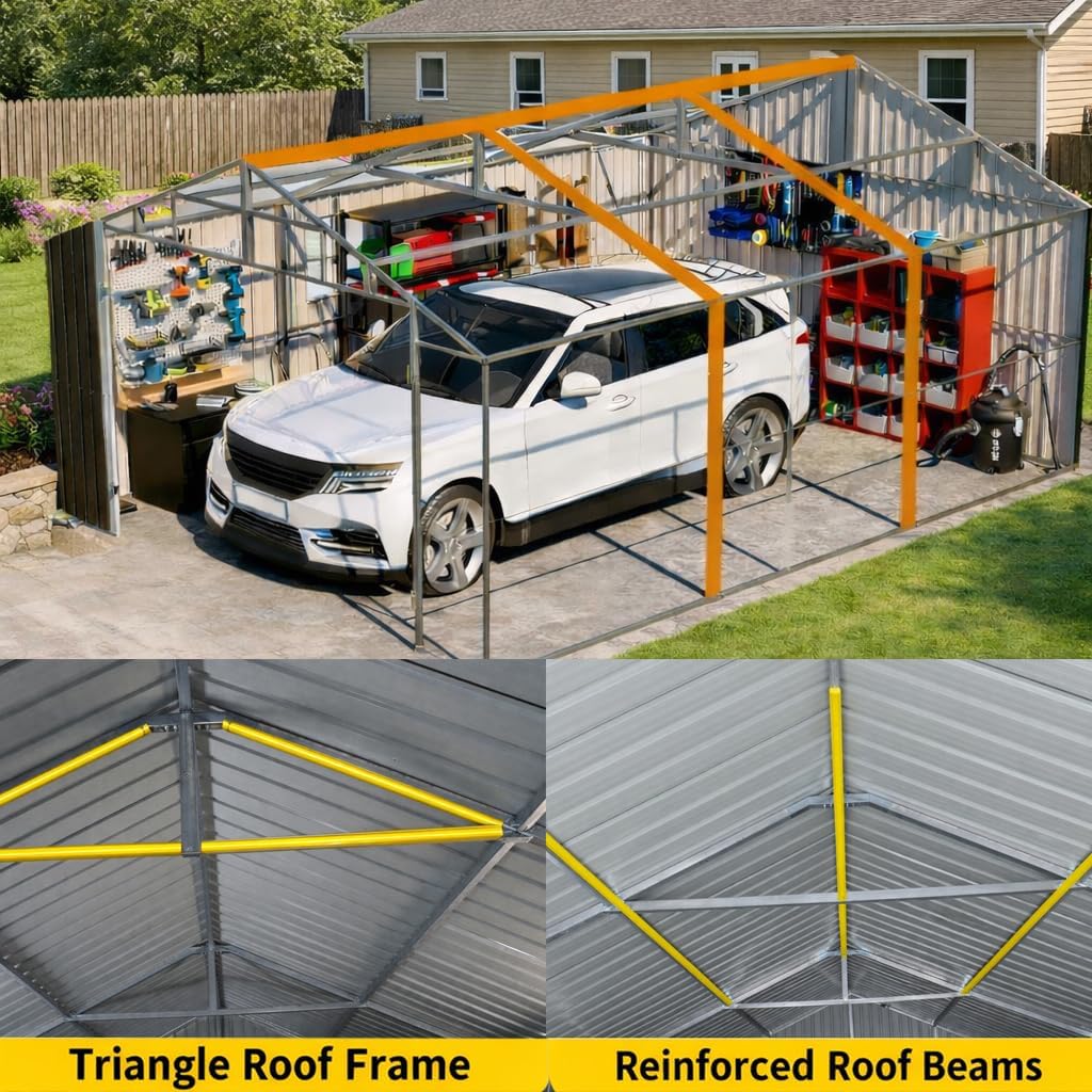 ZMAD Metal Garage Shed Review: Honest Pros & Cons 3 ZMAD metal garage shed review,ZMAD garage shed review and rating,is ZMAD metal shed worth buying,ZMAD outdoor storage building review pros cons,ZMAD metal shed review honest opinion,ZMAD garage shed review verdict benchmark scores and measured results