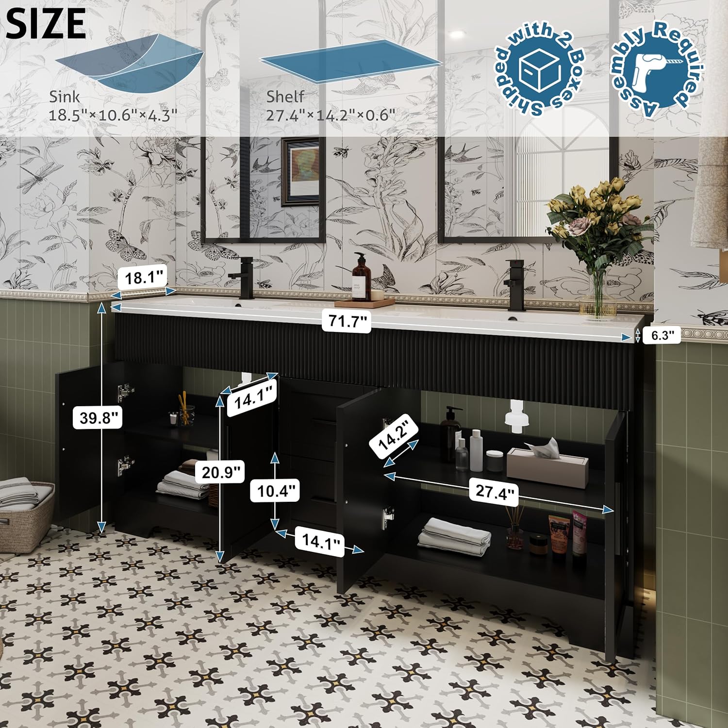 eclife 72 bathroom vanity review,eclife 72 vanity review and rating,is eclife 72 bathroom vanity worth buying,eclife 72 bathroom vanity review pros cons,eclife 72 vanity review honest opinion,eclife 72 bathroom vanity review verdict — design and build quality detail