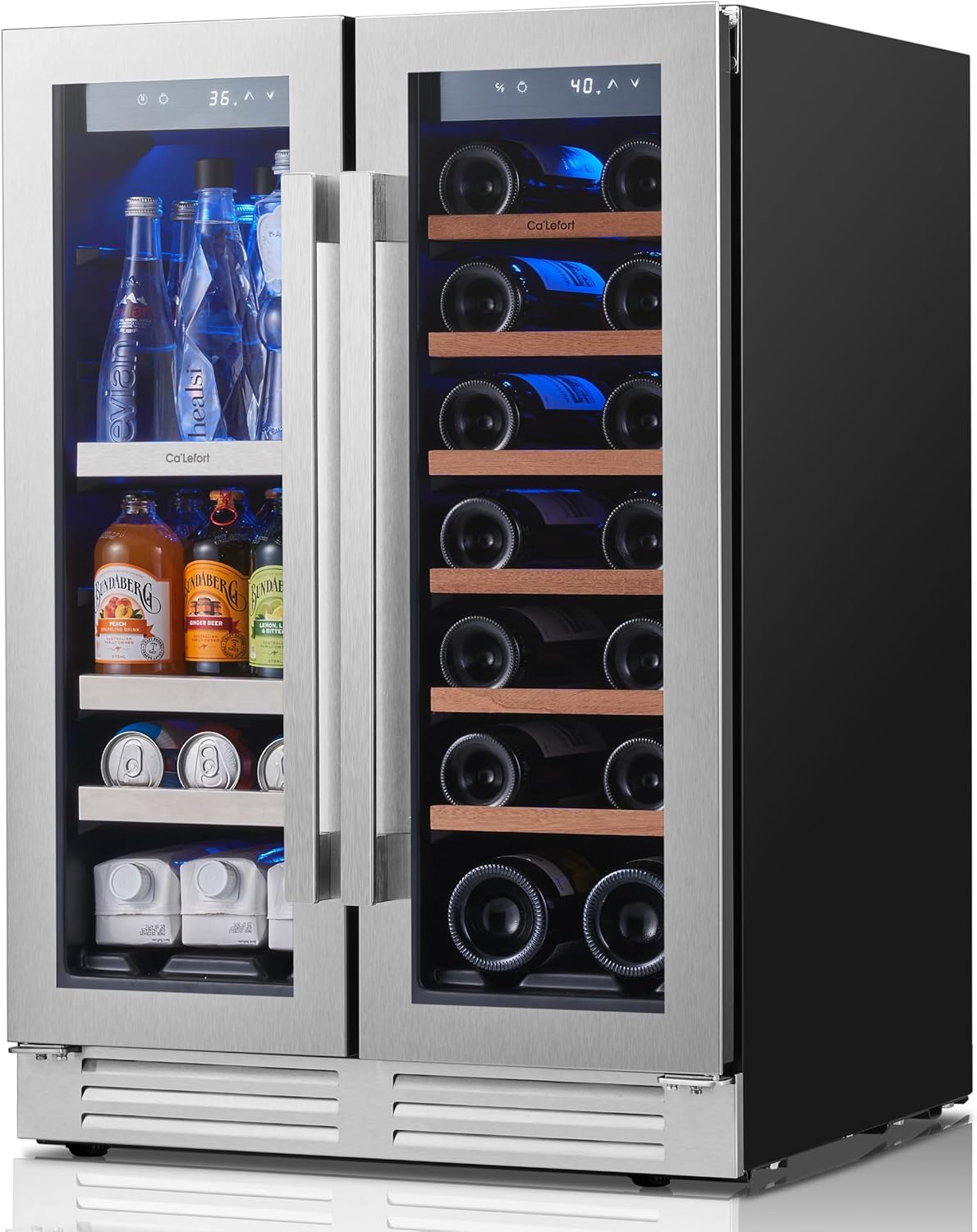 Ca'Lefort 24 Inch wine refrigerator review,Ca'Lefort wine cooler review and rating,is Ca'Lefort 24 inch wine fridge worth buying,Ca'Lefort dual zone wine fridge review pros cons,Ca'Lefort beverage refrigerator review honest opinion,Ca'Lefort CLF-WF24-AMZ review verdict unboxing — what comes in the box