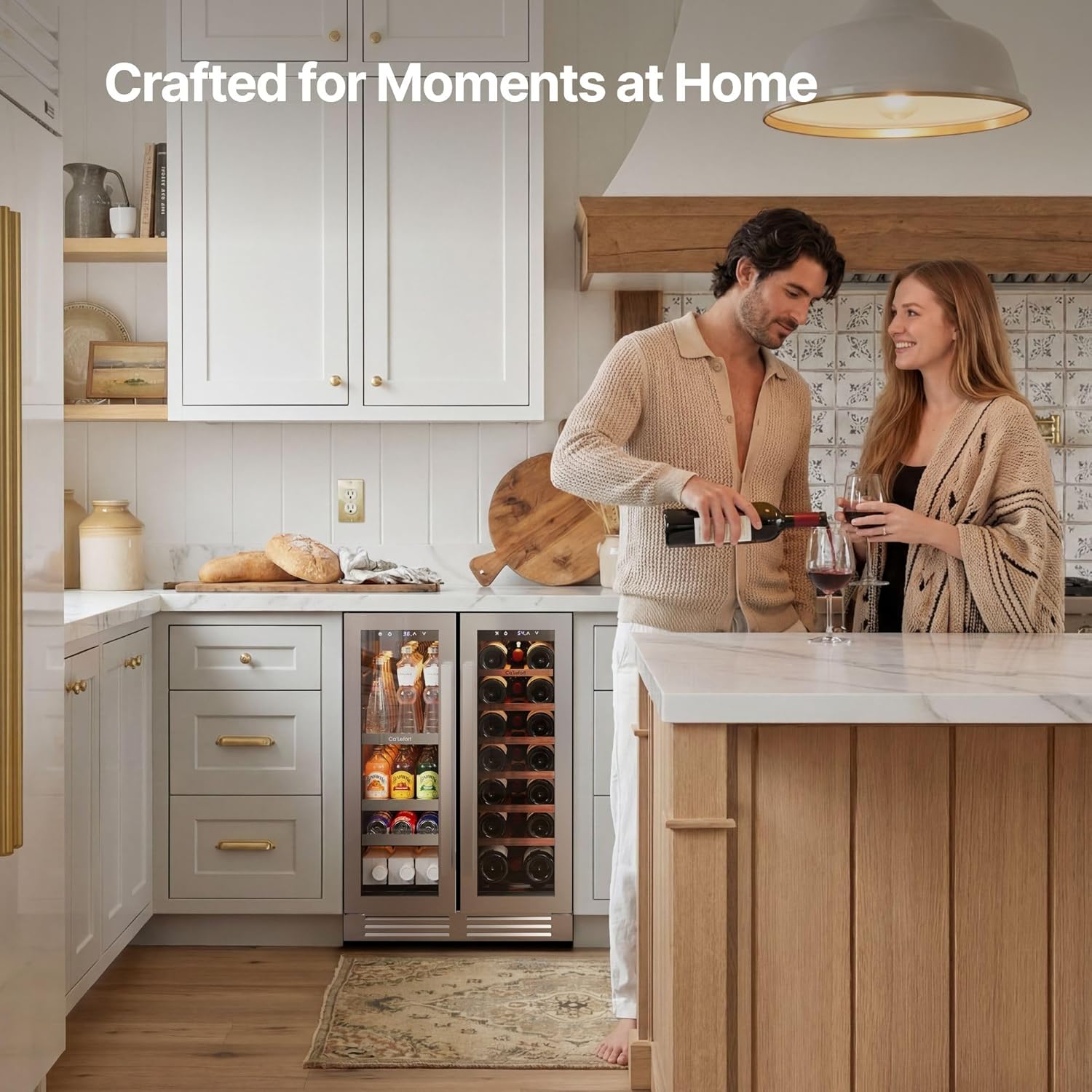 Setting up the Ca'Lefort 24 Inch wine refrigerator review,Ca'Lefort wine cooler review and rating,is Ca'Lefort 24 inch wine fridge worth buying,Ca'Lefort dual zone wine fridge review pros cons,Ca'Lefort beverage refrigerator review honest opinion,Ca'Lefort CLF-WF24-AMZ review verdict for the first time