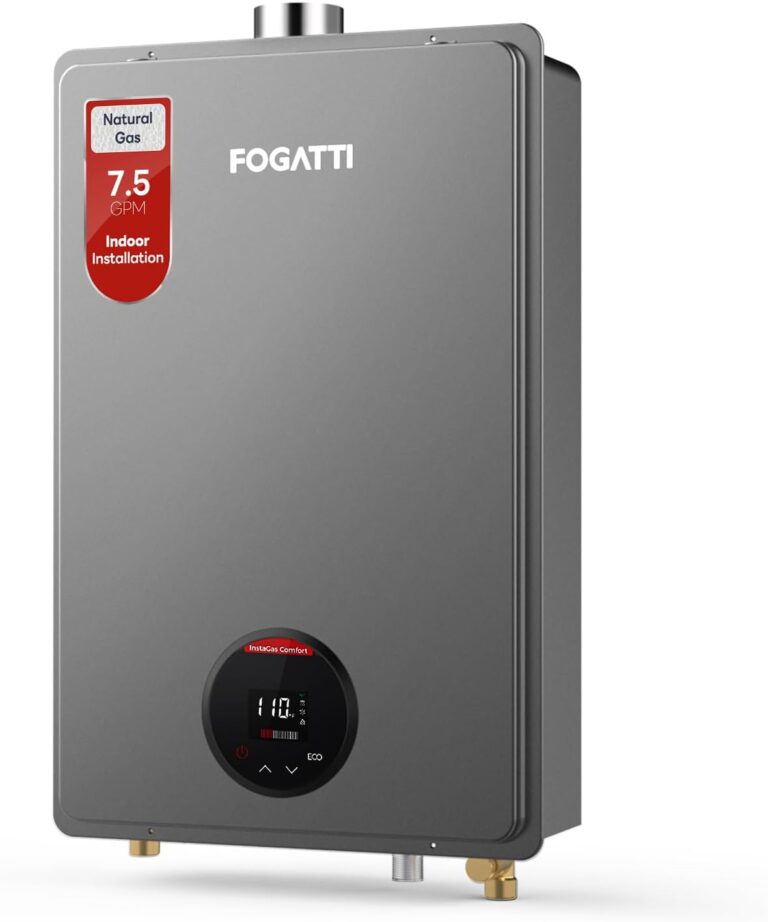 Image 1 of FOGATTI natural gas tankless water heater review