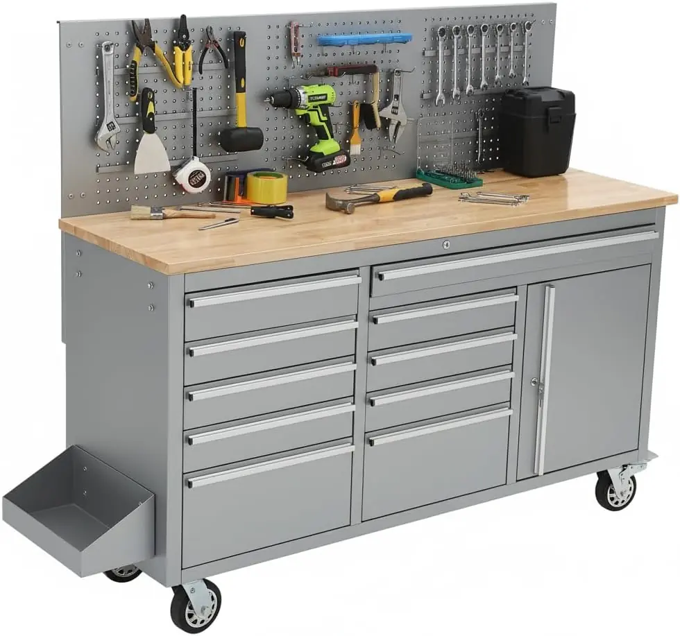 IDEALHOUSE 61-Inch Rolling Tool Chest Review: Worth Buying? 1 IDEALHOUSE 61-inch rolling tool chest review,IDEALHOUSE tool chest review and rating,is IDEALHOUSE rolling cabinet worth buying,IDEALHOUSE 61-inch tool chest review pros cons,IDEALHOUSE rolling tool chest honest opinion,IDEALHOUSE 61-inch rolling cabinet review verdict unboxing — what is included in the package