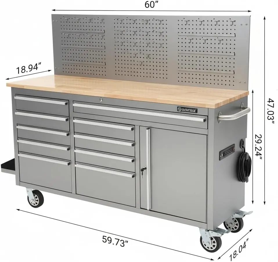 IDEALHOUSE 61-Inch Rolling Tool Chest Review: Worth Buying? 2 IDEALHOUSE 61-inch rolling tool chest review,IDEALHOUSE tool chest review and rating,is IDEALHOUSE rolling cabinet worth buying,IDEALHOUSE 61-inch tool chest review pros cons,IDEALHOUSE rolling tool chest honest opinion,IDEALHOUSE 61-inch rolling cabinet review verdict setup and first use experience