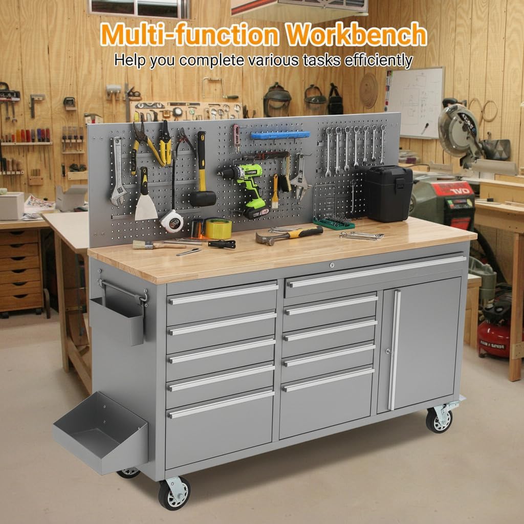 IDEALHOUSE 61-Inch Rolling Tool Chest Review: Worth Buying? 3 IDEALHOUSE 61-inch rolling tool chest review,IDEALHOUSE tool chest review and rating,is IDEALHOUSE rolling cabinet worth buying,IDEALHOUSE 61-inch tool chest review pros cons,IDEALHOUSE rolling tool chest honest opinion,IDEALHOUSE 61-inch rolling cabinet review verdict after extended use — long-term performance