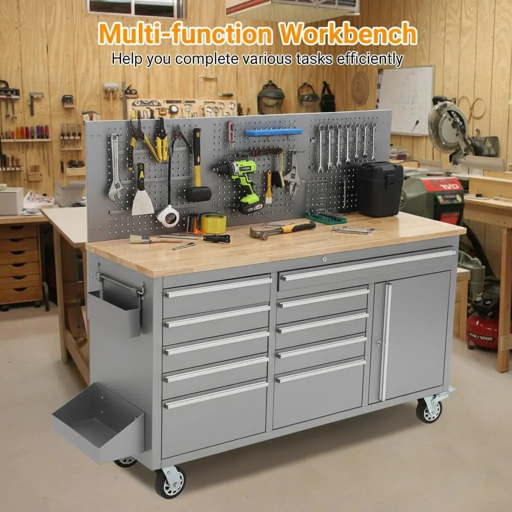 IDEALHOUSE 61-Inch Rolling Tool Chest Review: Worth Buying? 3 IDEALHOUSE 61-inch rolling tool chest review,IDEALHOUSE tool chest review and rating,is IDEALHOUSE rolling cabinet worth buying,IDEALHOUSE 61-inch tool chest review pros cons,IDEALHOUSE rolling tool chest honest opinion,IDEALHOUSE 61-inch rolling cabinet review verdict after extended use — long-term performance
