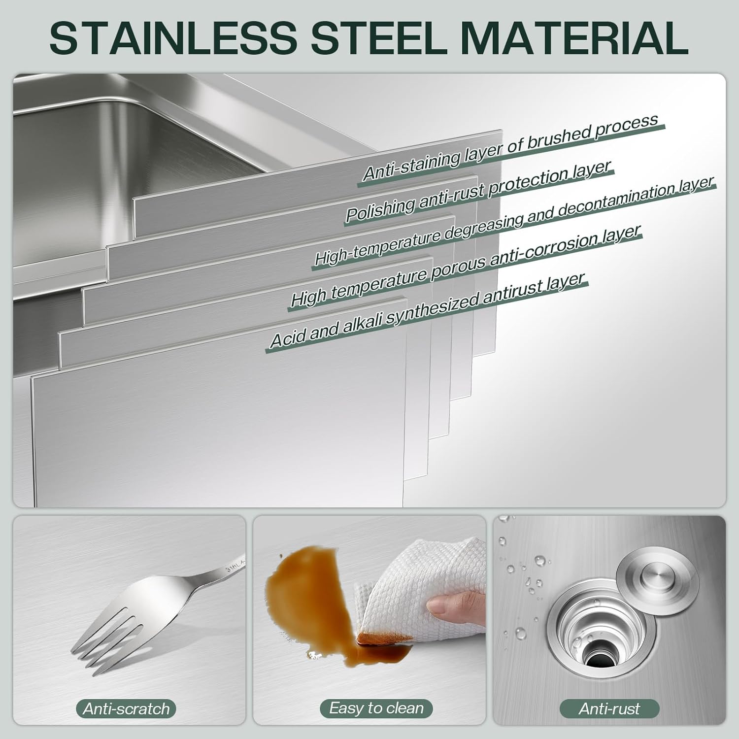 Jocisland utility sink review features in daily use showing faucet and cabinet storage