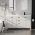 Image 1 of LUCKWIND 60 bathroom vanity review