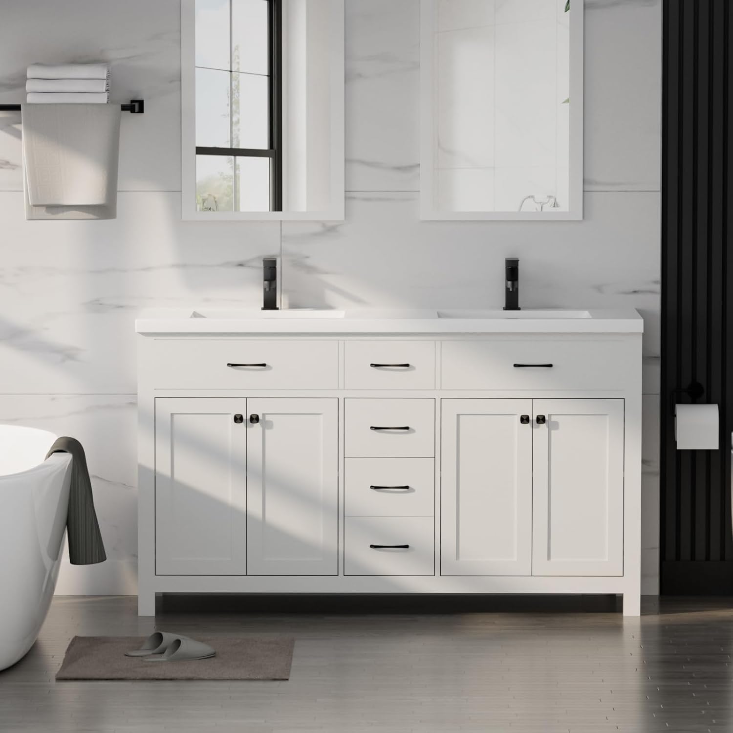 LUCKWIND 60 bathroom vanity review,LUCKWIND vanity review and rating,LUCKWIND 60 vanity worth buying,LUCKWIND bathroom vanity review pros cons,LUCKWIND vanity review honest opinion,LUCKWIND 60 vanity review verdict unboxing — what comes in the box