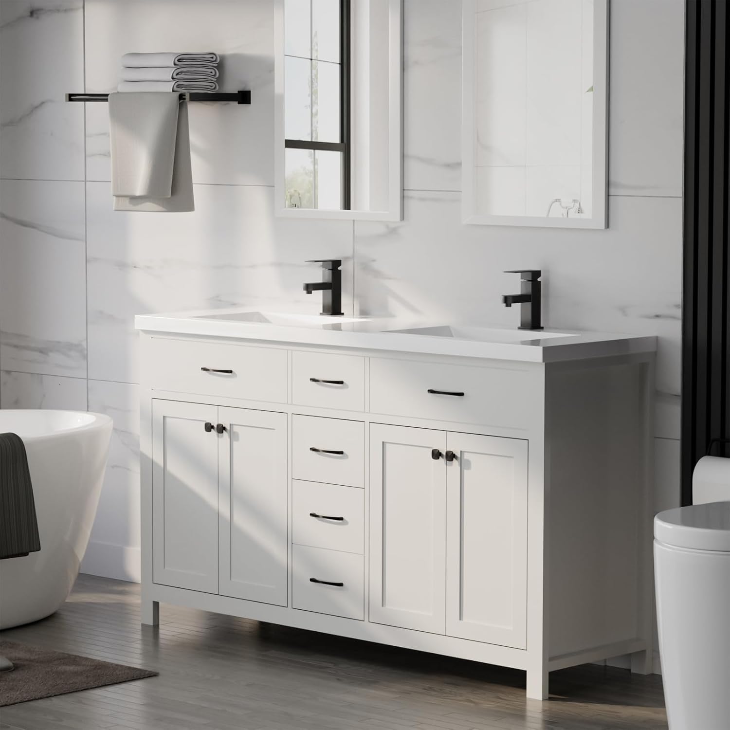 LUCKWIND 60 bathroom vanity review,LUCKWIND vanity review and rating,LUCKWIND 60 vanity worth buying,LUCKWIND bathroom vanity review pros cons,LUCKWIND vanity review honest opinion,LUCKWIND 60 vanity review verdict performance test results