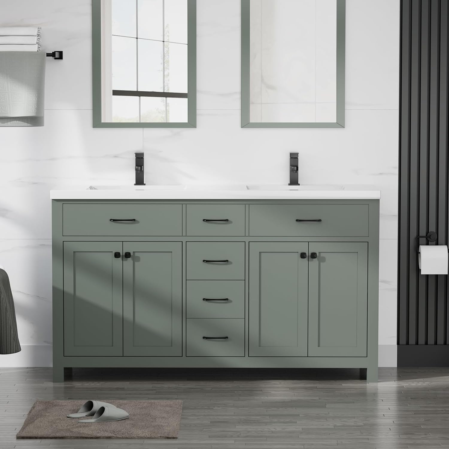 LUCKWIND 60 inch bathroom vanity review, LUCKWIND bathroom vanity review and rating, is LUCKWIND vanity worth buying, LUCKWIND bathroom vanity review pros cons, LUCKWIND vanity review honest opinion, LUCKWIND 60 vanity review verdict build quality and materials close-up