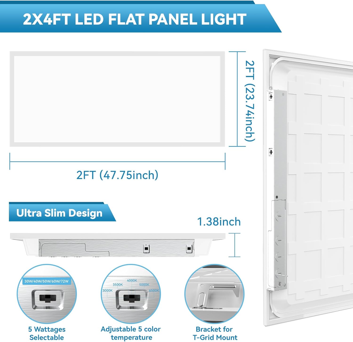 Msbfi 2x4 LED flat panel light review,Msbfi 2x4 LED flat panel light review and rating,is Msbfi 2x4 LED flat panel light worth buying,Msbfi 2x4 LED flat panel light review pros cons,Msbfi 2x4 LED flat panel light review honest opinion,Msbfi 2x4 LED flat panel light review verdict compared against top alternatives