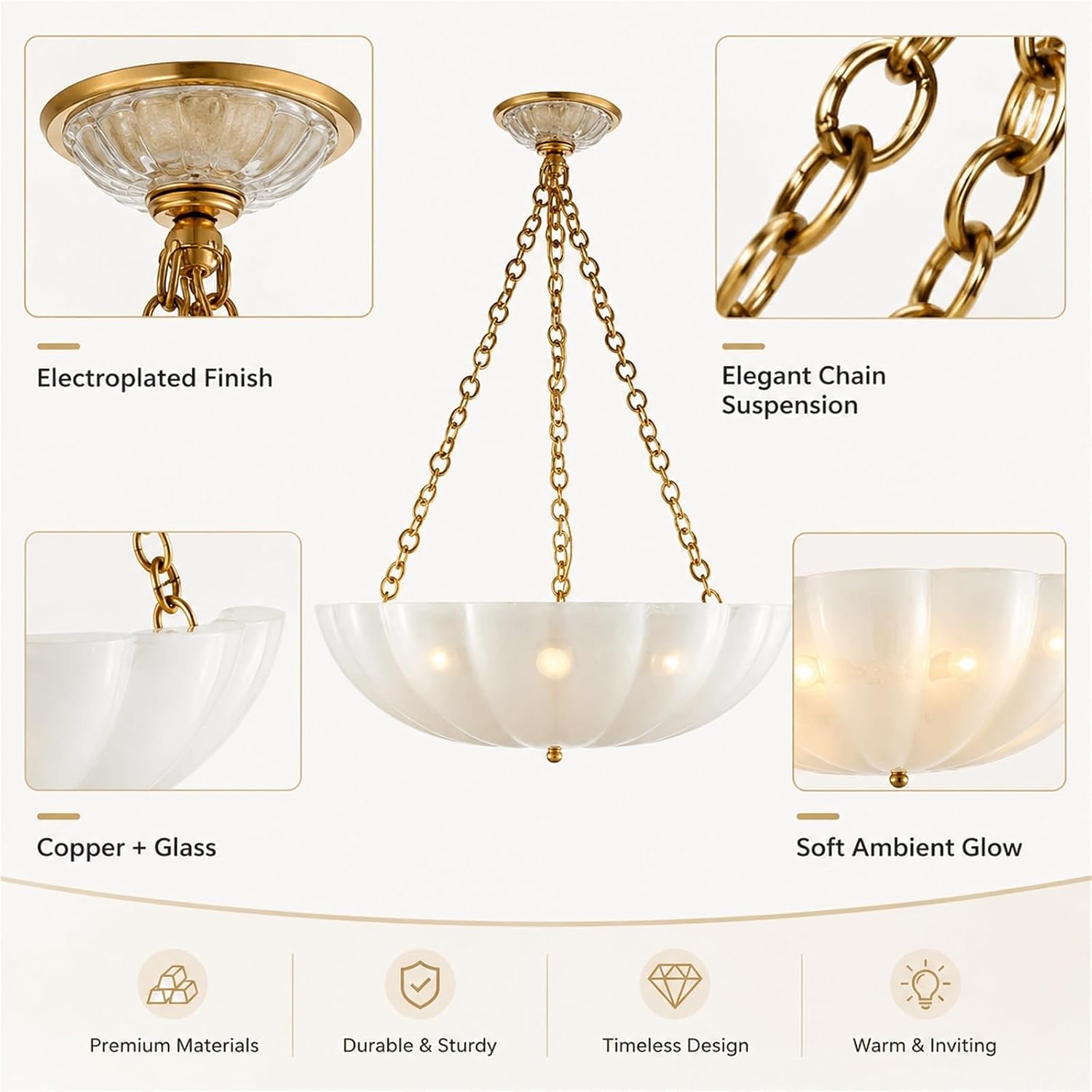 NJGGC glass bowl chandelier review,glass bowl chandelier review and rating,is NJGGC chandelier worth buying,glass bowl pendant light review pros cons,NJGGC brass pendant light review honest opinion,glass bowl chandelier review verdict — week-by-week testing diary