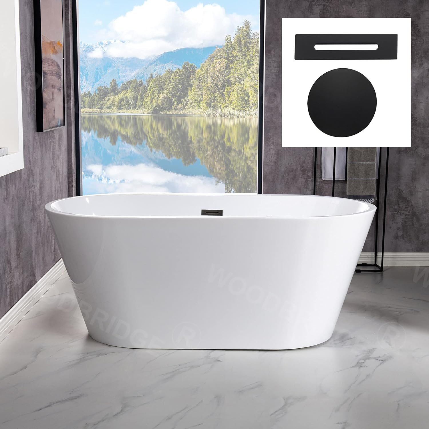 WOODBRIDGE Freestanding Bathtub Review: Honest Pros & Cons 1 WOODBRIDGE freestanding bathtub review,WOODBRIDGE bathtub review and rating,is WOODBRIDGE bathtub worth buying,WOODBRIDGE freestanding tub review pros cons,WOODBRIDGE B1702 review honest opinion,WOODBRIDGE acrylic bathtub review verdict unboxing — what is included in the package